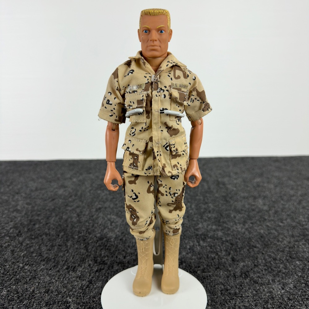 1996 Hasbro GI Joe 12" Action Figure US Army Desert Camouflage Vintage Soldier